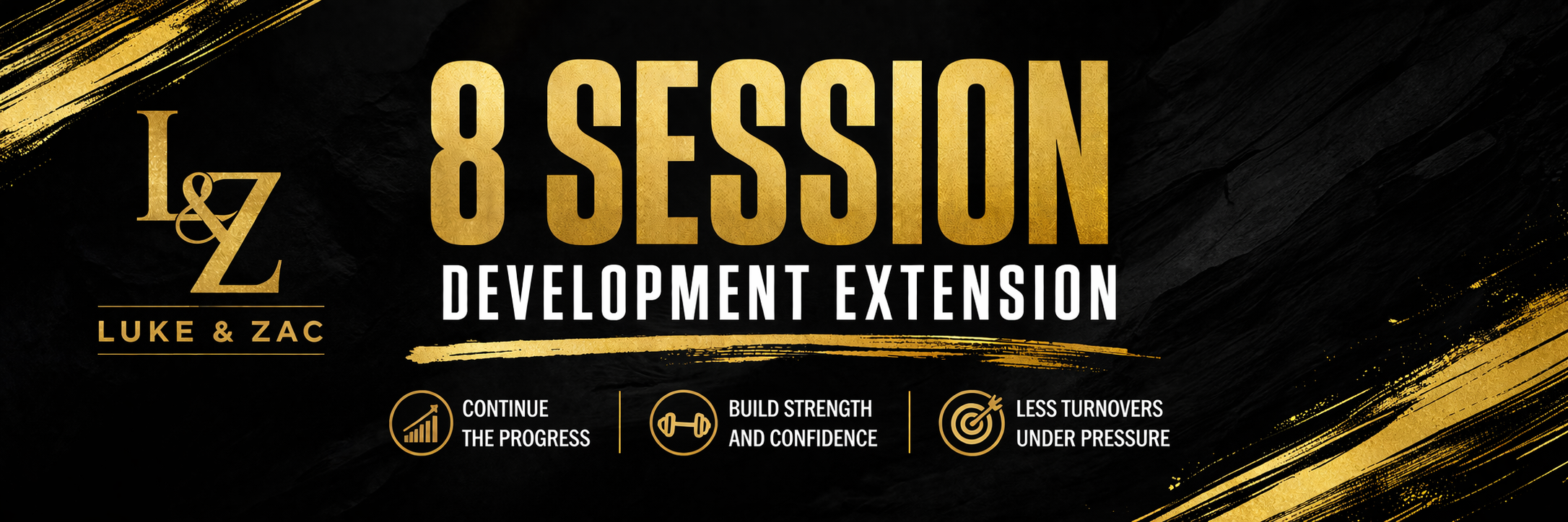 Luke & Zac | 8 Session Extension | Poise Under Pressure